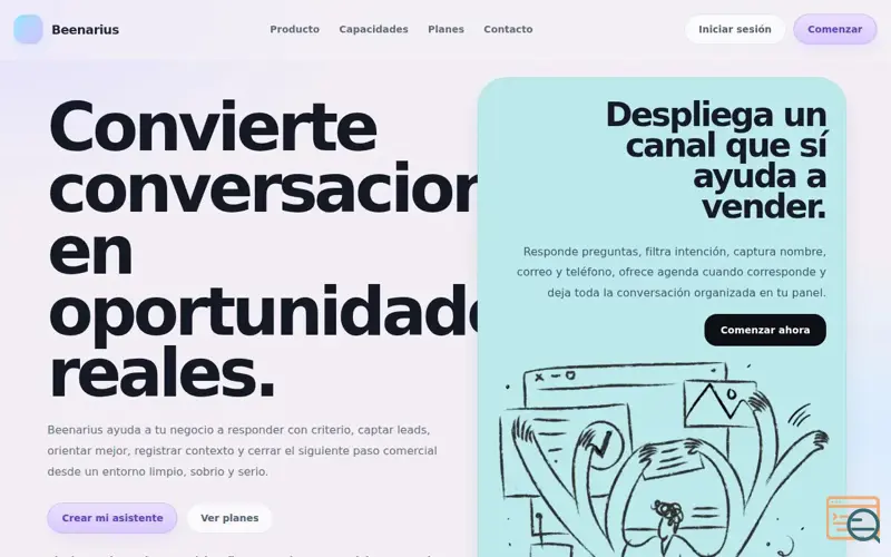 Screenshot of Beenarius