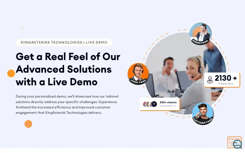 Screenshot of Customized VICIdial Webphone Solutions!