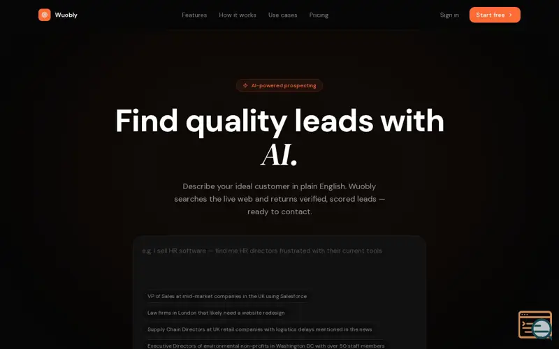 Screenshot of Wuobly