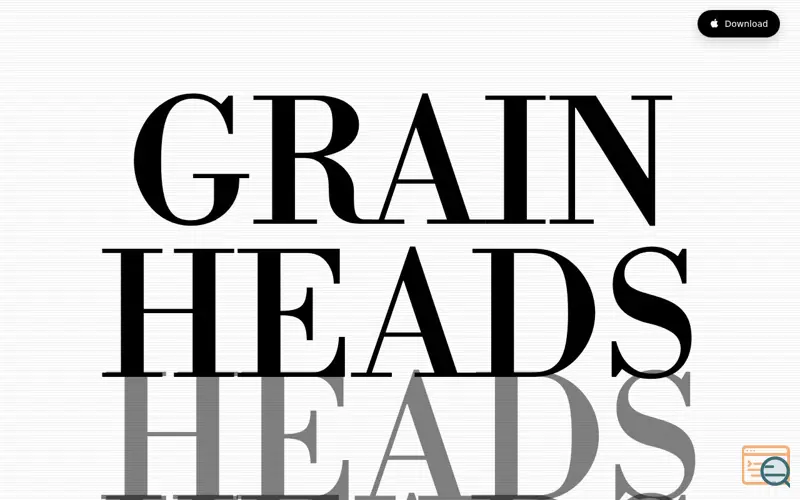 Screenshot of GrainHeads