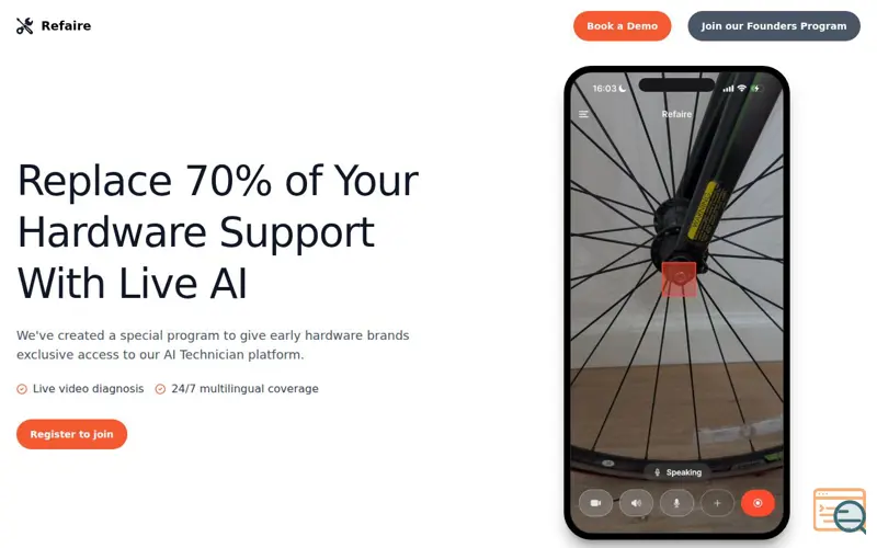 Screenshot of Refaire