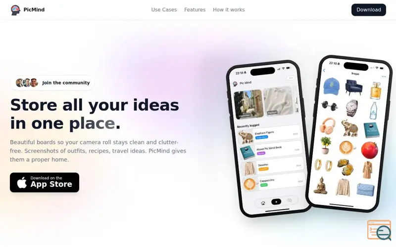 Screenshot of Pic Mind