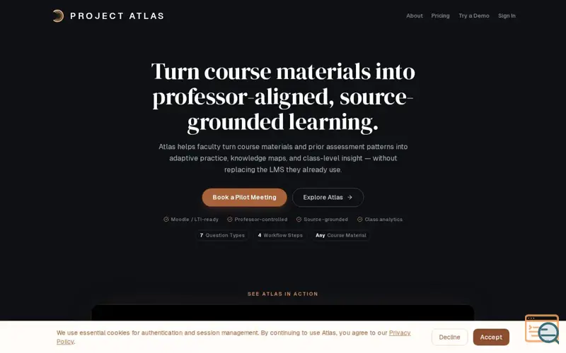 Screenshot of Project Atlas