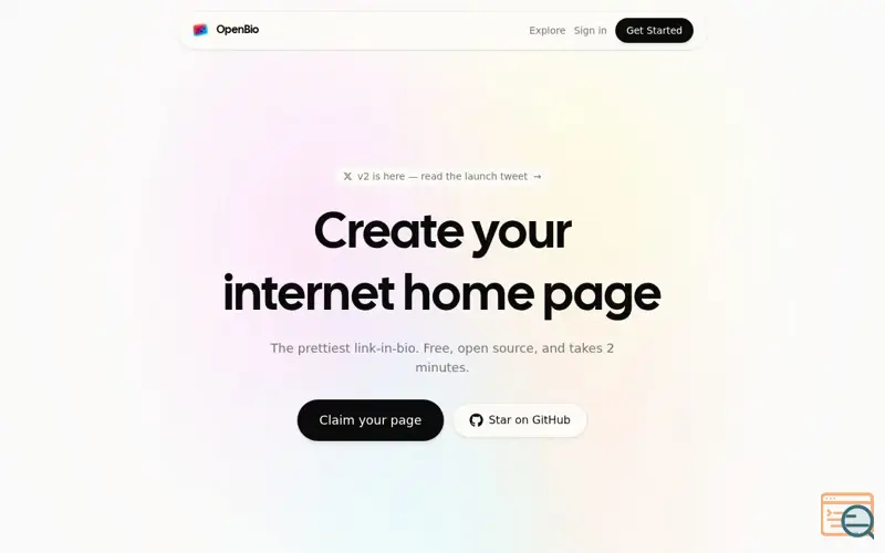 Screenshot of OpenBio