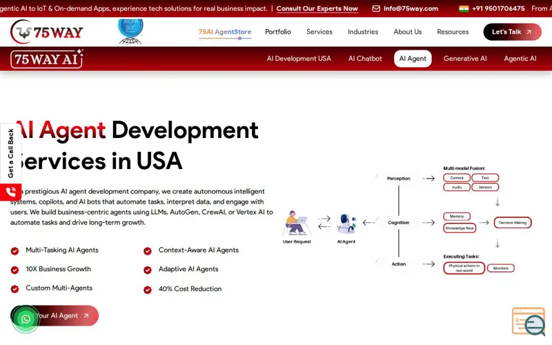 Screenshot of AI Agent Development