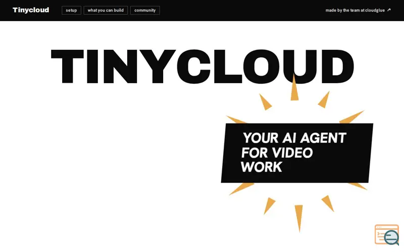 Screenshot of Tinycloud