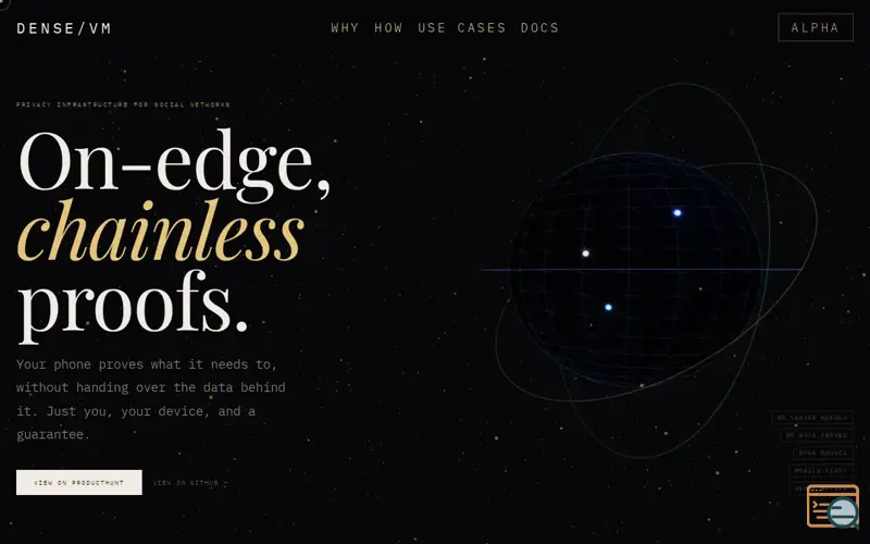 Screenshot of Dense-zkVM