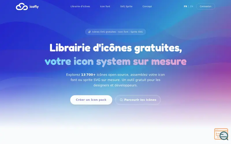 Screenshot of icofly