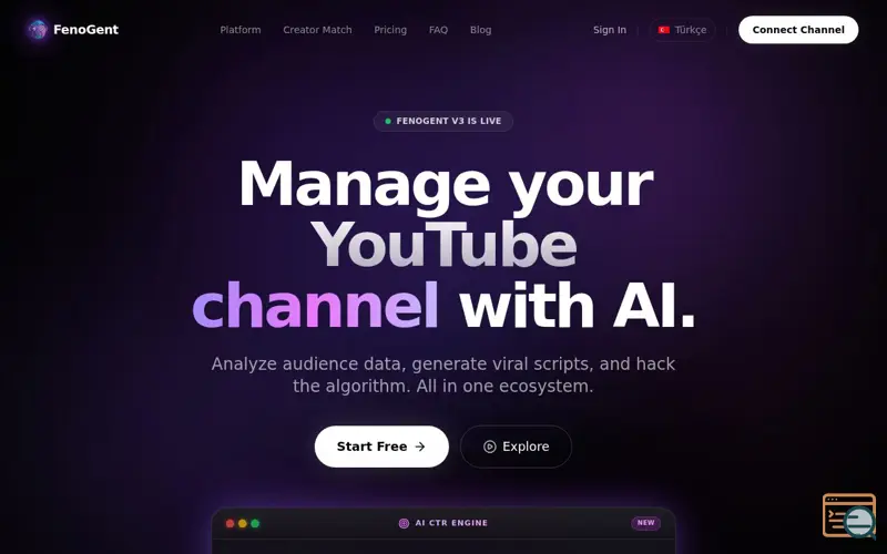 Screenshot of FenoGent