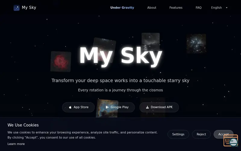 Screenshot of My Sky