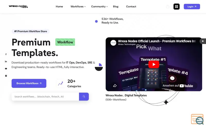 Screenshot of Wrexa Nodes