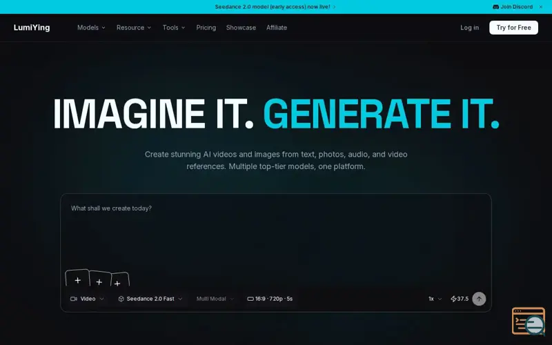 Screenshot of LumiYing