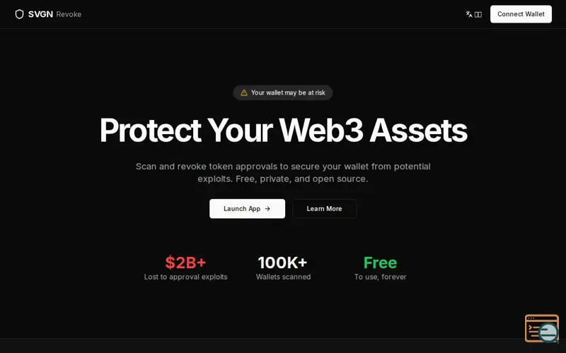 Screenshot of Sovereign Revoke