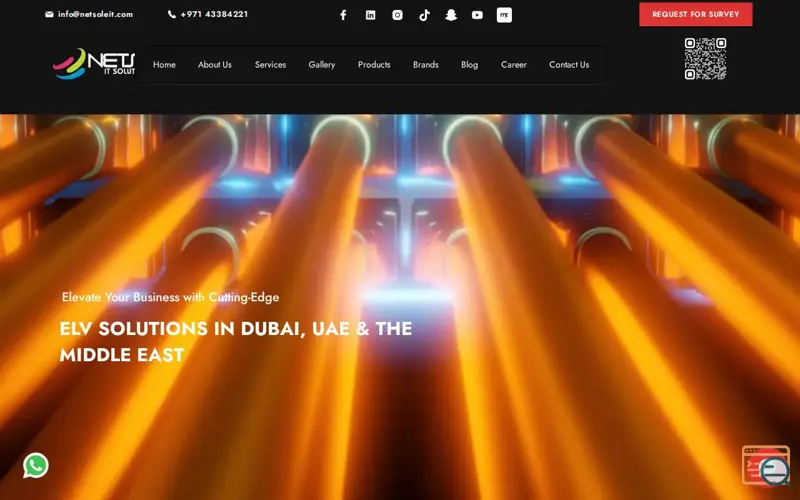Screenshot of Netsole IT