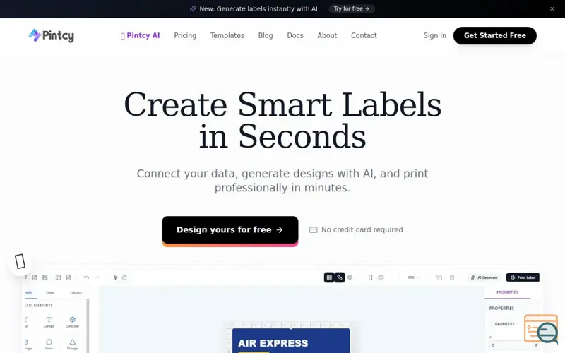 Screenshot of Pintcy