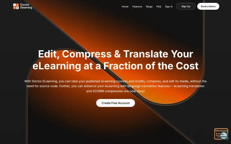 Screenshot of Doctor Elearning