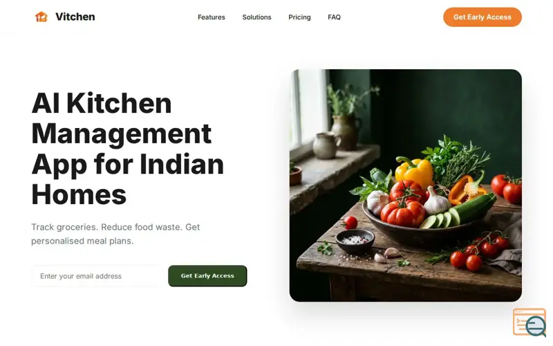 Screenshot of Vitchen