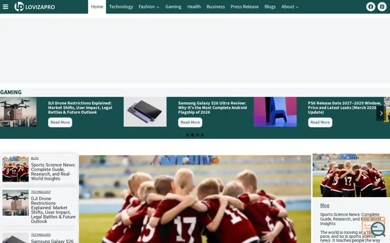 Screenshot of Lovizapro