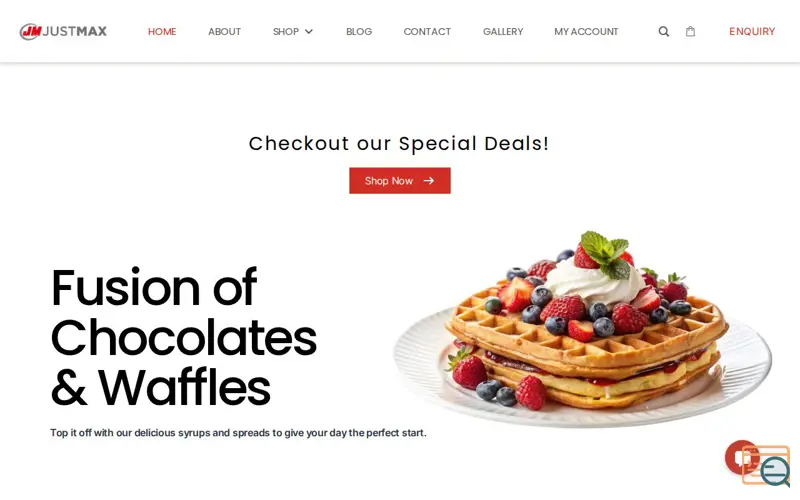 Screenshot of Just Max