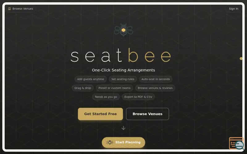 Screenshot of Seatbee