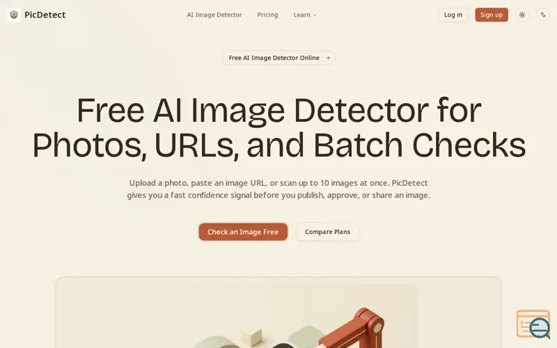 Screenshot of PicDetect