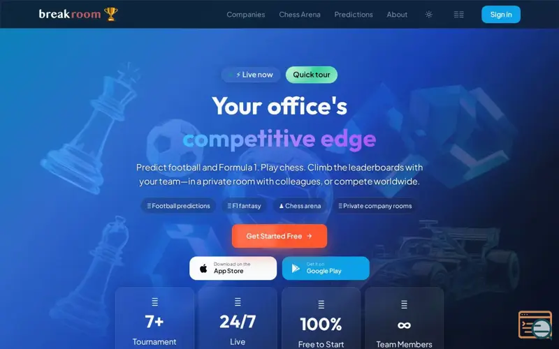 Screenshot of Break Room Cup