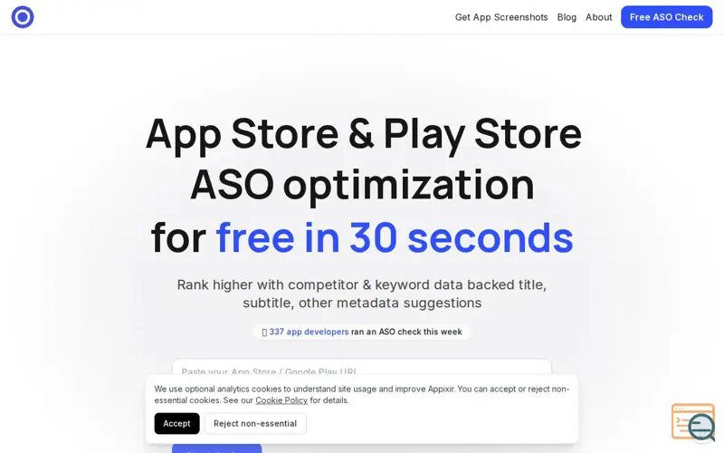 Screenshot of Appixir