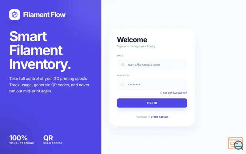 Screenshot of Filament Flow