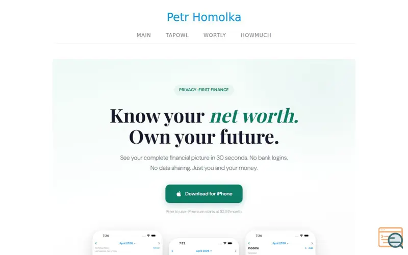 Screenshot of Wortly