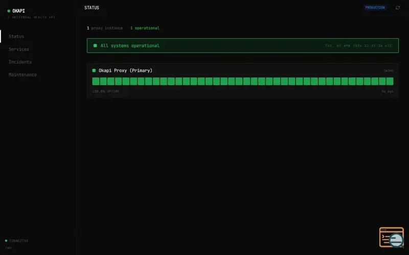 Screenshot of Clockhash-okapi