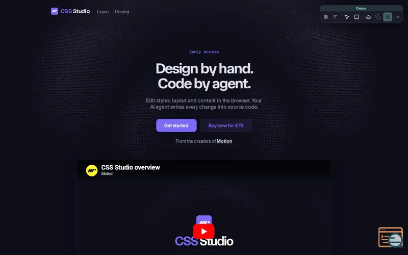 Screenshot of CSS Studio