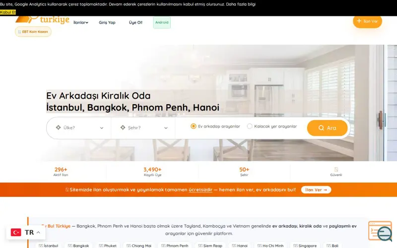 Screenshot of Ev Bul – Roommate Finder