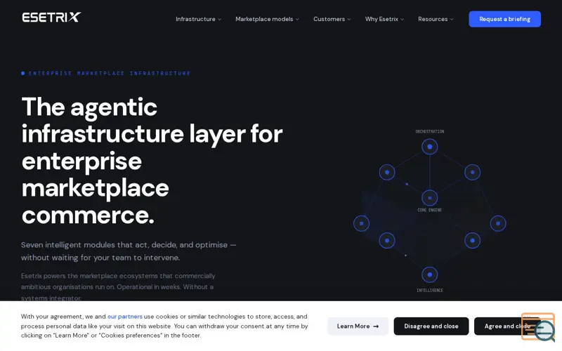 Screenshot of Esetrix