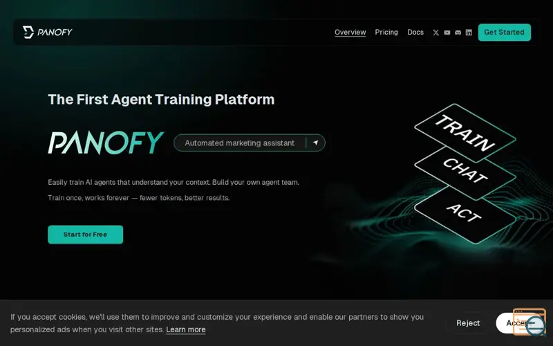 Screenshot of Panofy