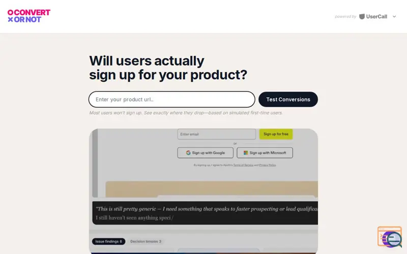 Screenshot of Convert or Not