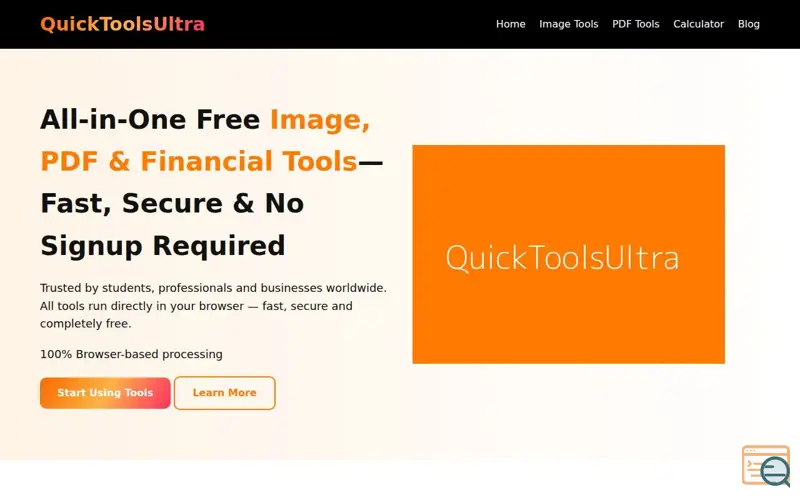 Screenshot of QuickToolsUltra
