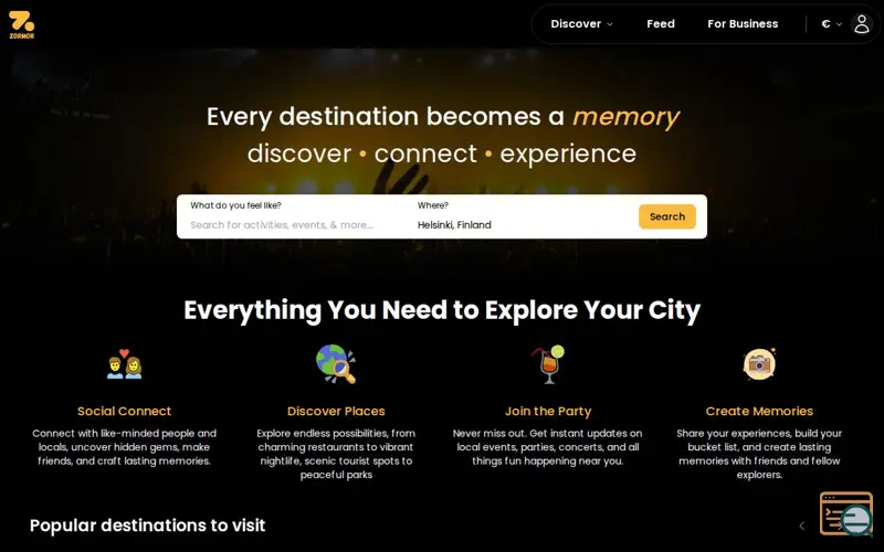 Screenshot of Zormor