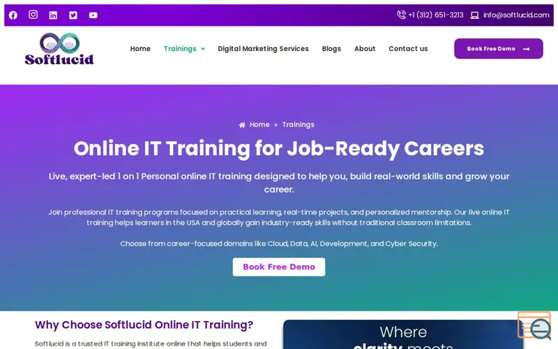 Screenshot of Softlucid