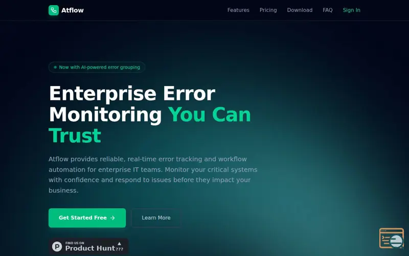 Screenshot of Atflow