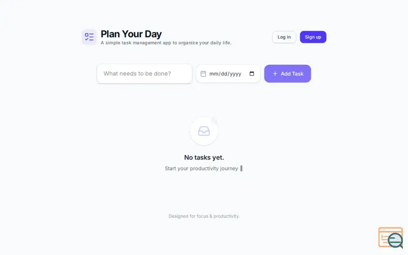 Screenshot of Daily Life Productivity