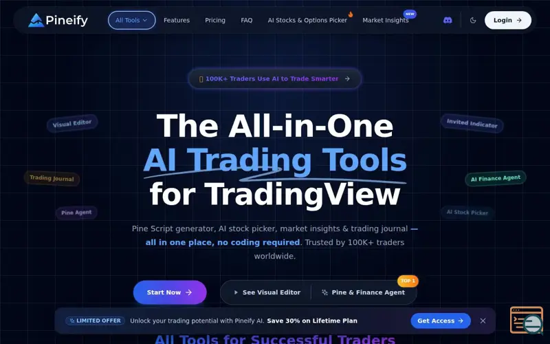 Screenshot of Pineify AI
