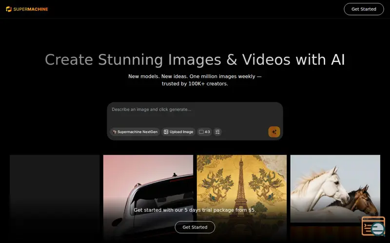 Screenshot of Supermachine