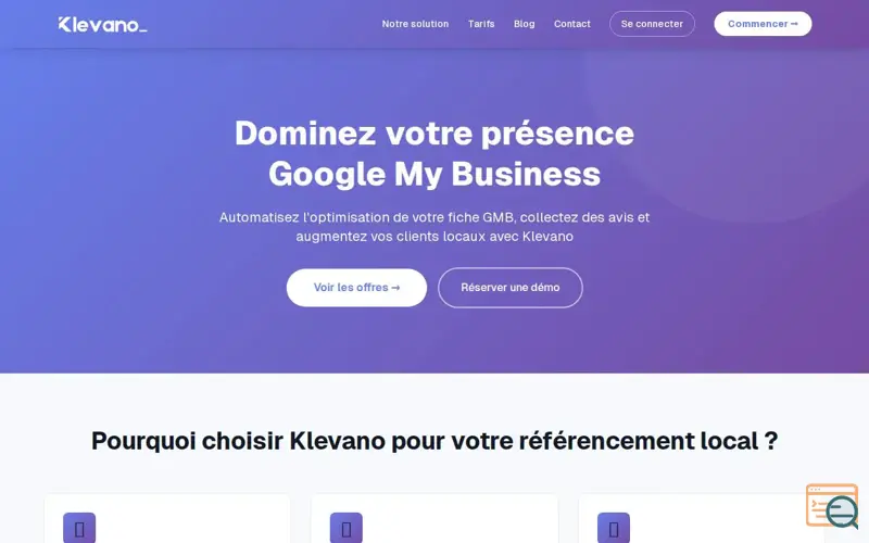 Screenshot of Klevano