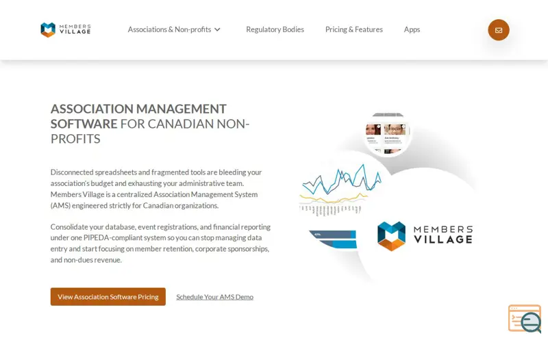 Screenshot of Members Village