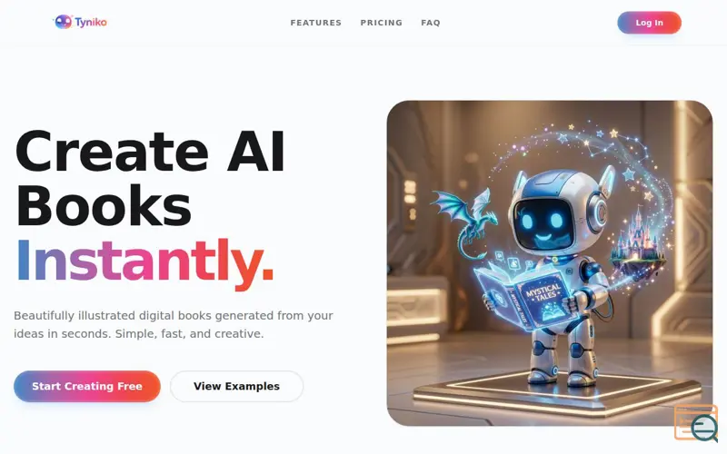 Screenshot of Tyniko