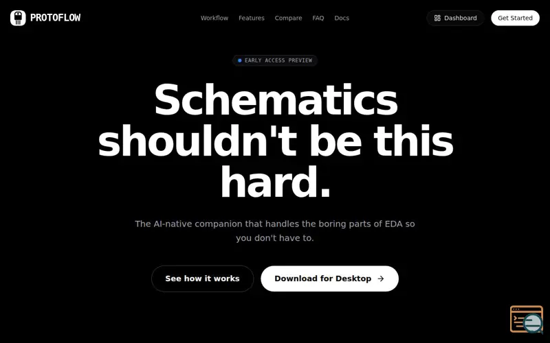 Screenshot of ProtoFlow