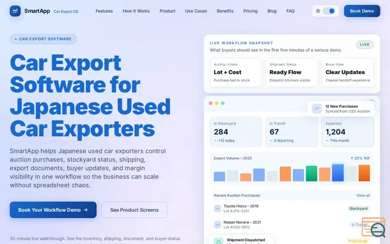 Screenshot of SmartApp