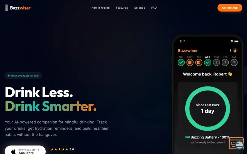 Screenshot of Buzzwiser