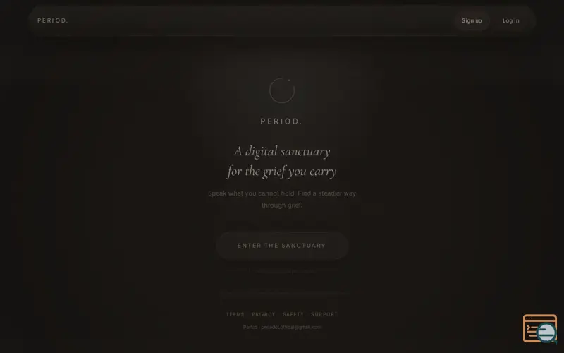 Screenshot of Period.(askperiod.com)