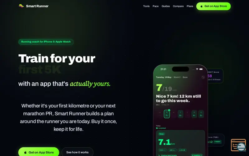 Screenshot of Smart Runner